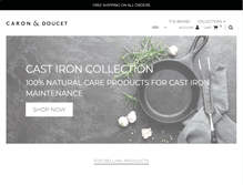 Tablet Screenshot of carondoucet.com
